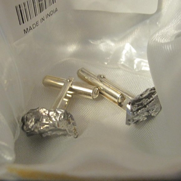 Meteorite Cufflinks - Picture 1 of 5